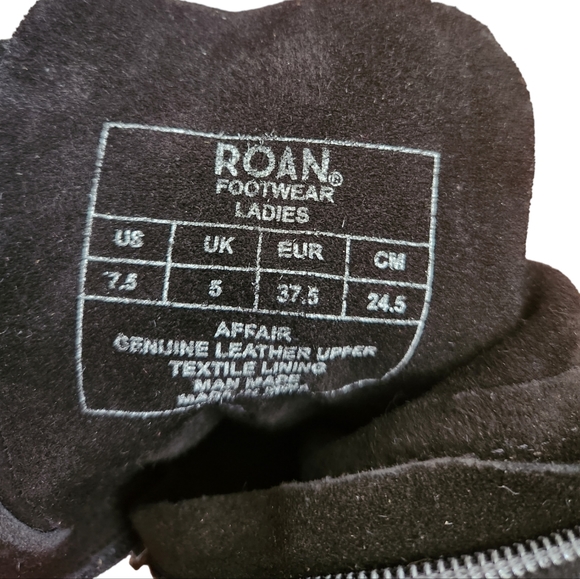 Black Combat & Moto Boots - Picture 8 of 9